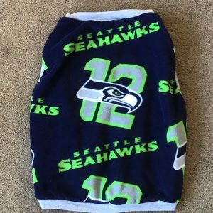 Seattle Seahawks dog coat